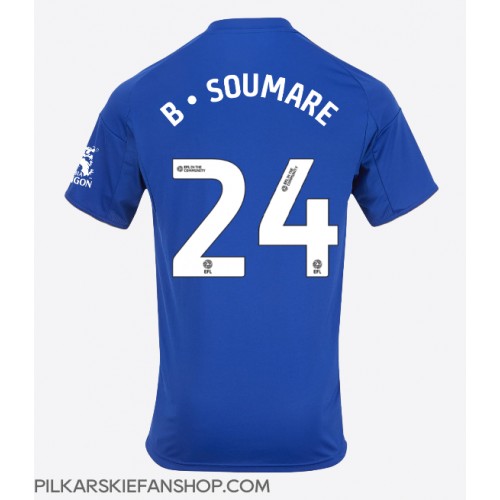 Koszulka piłkarska Leicester City Boubakary Soumare #24 Strój Domowy 2025-26 tanio Krótki Rękaw Koszulka piłkarska Leicester City Boubakary Soumare #24 Strój Domowy 2025-26 tanio Krótki Rękaw
